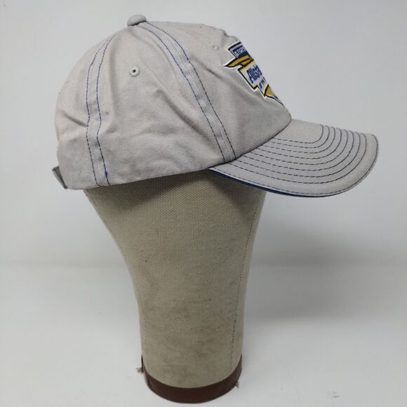 Allstate 400 At the Brickyard Strapback Hat Gray Adjustable 2006 Embroidered - Picture 6 of 11